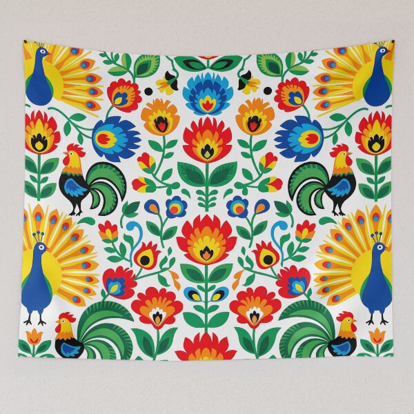 Item preview, Design Folk Art Slavik Wycinanki Eastern Bohemian designed and sold by ART ATTACK ZONE.