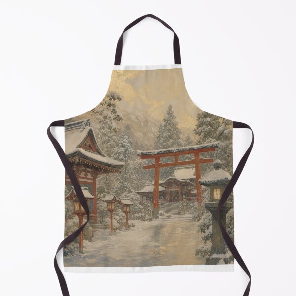 Artikelvorschau, Gemälde eines Schreins im japanischen Stil entworfen und verkauft von Artnovalty.redbubble.com.