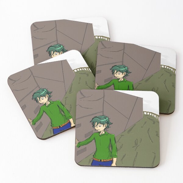 Item preview, Uneasy Path: Anime Boy Wall Walk designed and sold by Khobz-Bzebda.