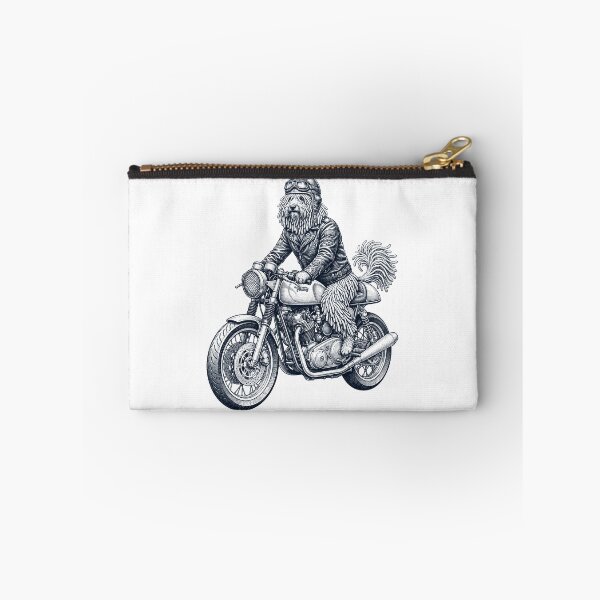 Item preview, Funny Puli Motorcycle Motorbike Dog Lover designed and sold by dian-rody-crest.