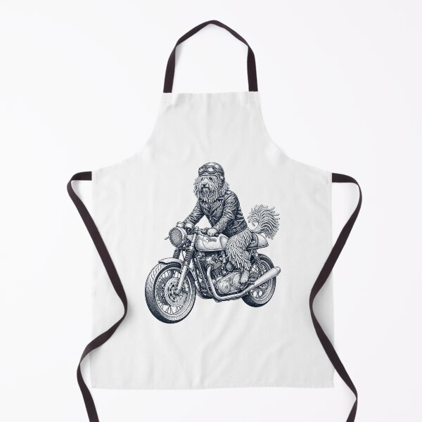 Item preview, Funny Puli Motorcycle Motorbike Dog Lover designed and sold by dian-rody-crest.