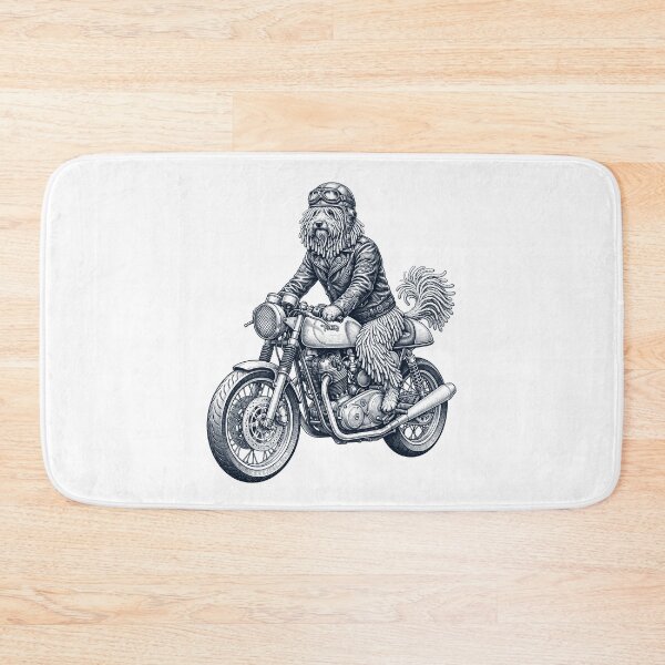 Item preview, Funny Puli Motorcycle Motorbike Dog Lover designed and sold by dian-rody-crest.