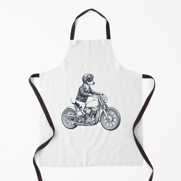 Item preview, Funny Rat Terrier Motorcycle Motorbike Dog Lover designed and sold by dian-rody-crest.