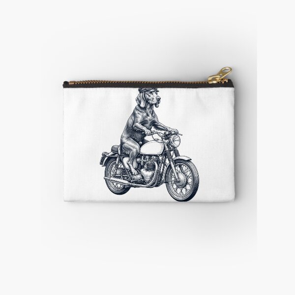Item preview, Funny Redbone Coonhound Motorcycle Motorbike Dog Lover designed and sold by dian-rody-crest.