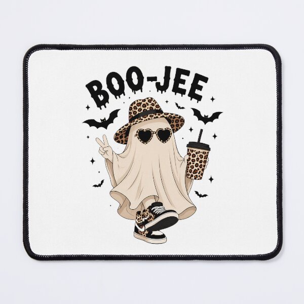 Item preview, boo jee halloween ghost leopard print sunglasses coffee designed and sold by hugoinkcoast.