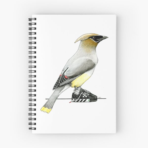 Item preview, Cedar Waxwing in Low Tops designed and sold by JimsBirds.