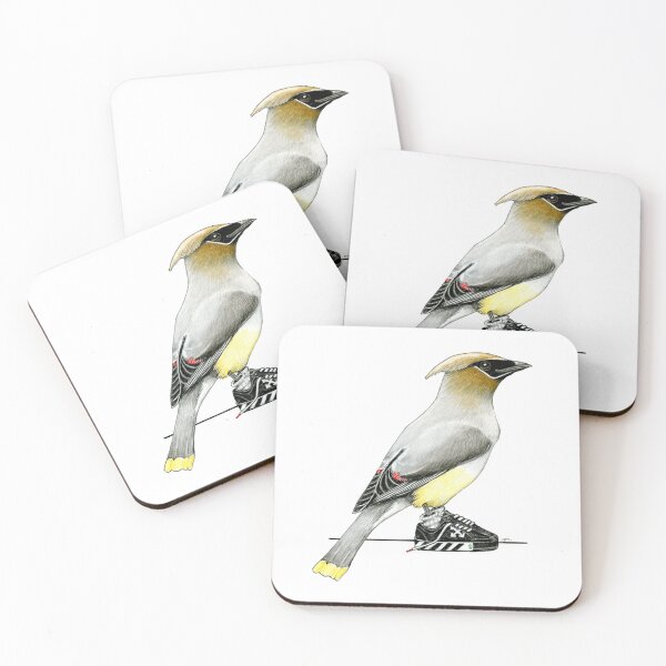 Item preview, Cedar Waxwing in Low Tops designed and sold by JimsBirds.