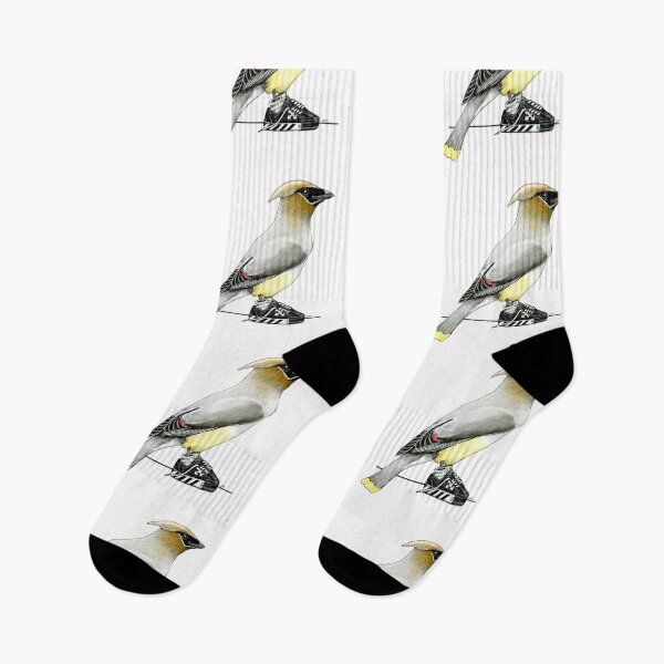 Item preview, Cedar Waxwing in Low Tops designed and sold by JimsBirds.