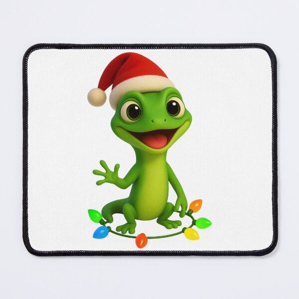 Item preview, Green Anole Lizard Christmas Lights designed and sold by Sillytoe.