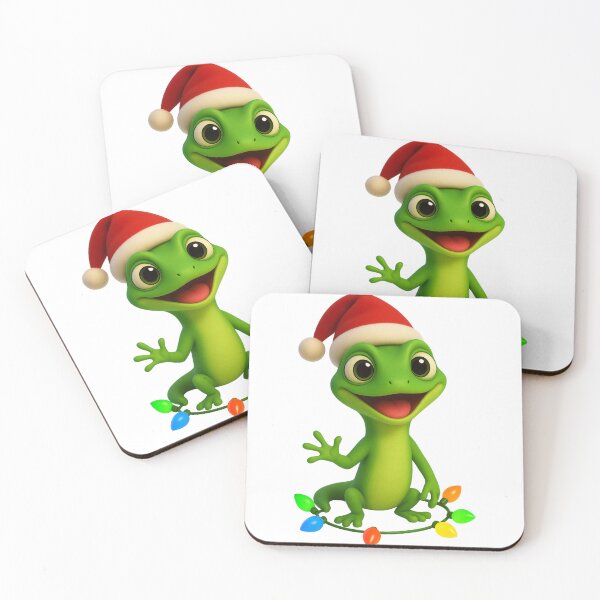 Item preview, Green Anole Lizard Christmas Lights designed and sold by Sillytoe.