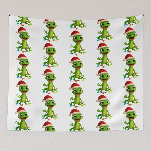 Item preview, Green Anole Lizard Christmas Lights designed and sold by Sillytoe.