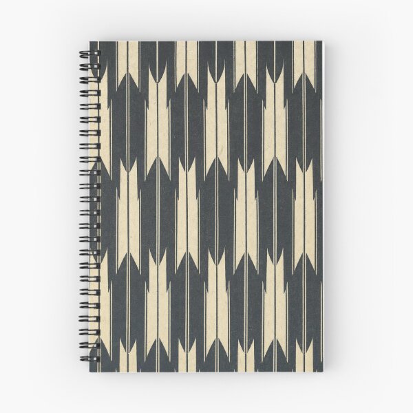 Item preview, Japanese Yagasuri Arrow Pattern Black and Cream designed and sold by vekotpu.