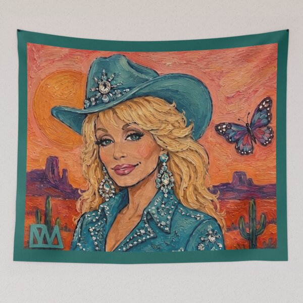 Item preview, Rhinestone Dolly Desert Sunset designed and sold by VincentMichaelDesigns.