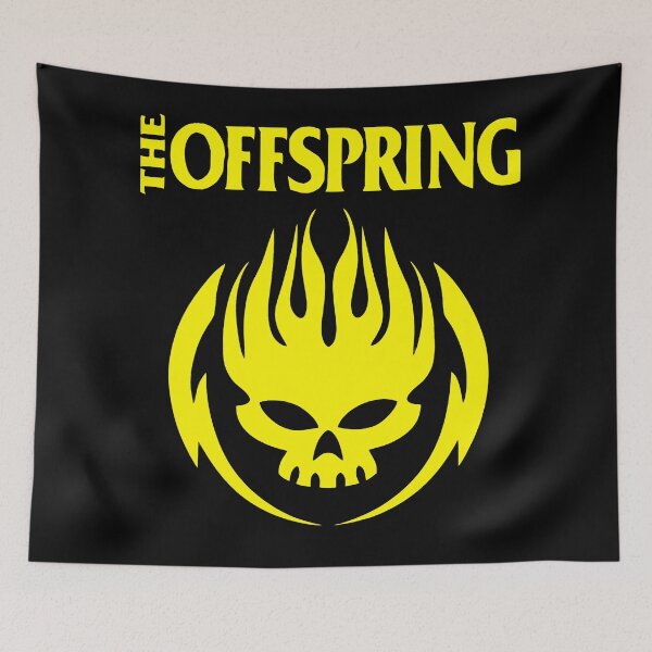 Artikelvorschau, Thé Óffsspring Pop Punk Flaming Skull entworfen und verkauft von Paddelicilios.