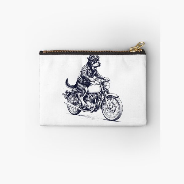 Item preview, Funny Rottweiler Motorcycle Motorbike Dog Lover designed and sold by dian-rody-crest.
