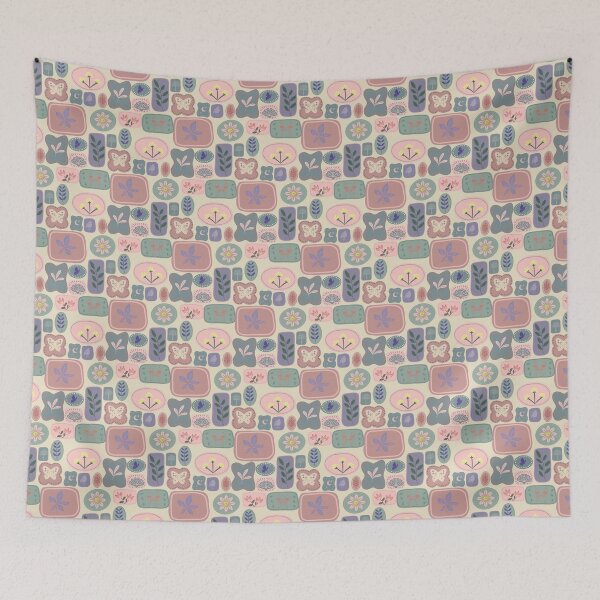 Item preview, Muted Tone Botanical Seamless Design designed and sold by Cato Designs.