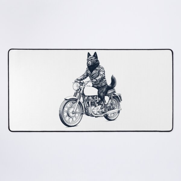 Item preview, Funny Schipperke Motorcycle Motorbike Dog Lover designed and sold by dian-rody-crest.