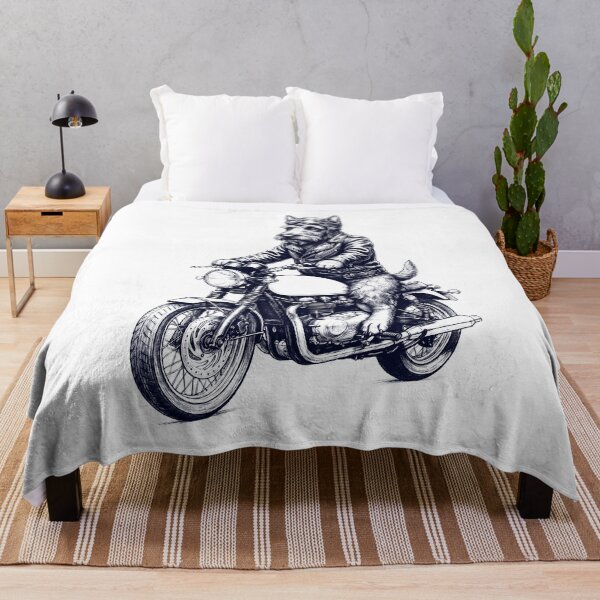 Item preview, Funny Scottish Terrier Motorcycle Motorbike Dog Lover designed and sold by dian-rody-crest.