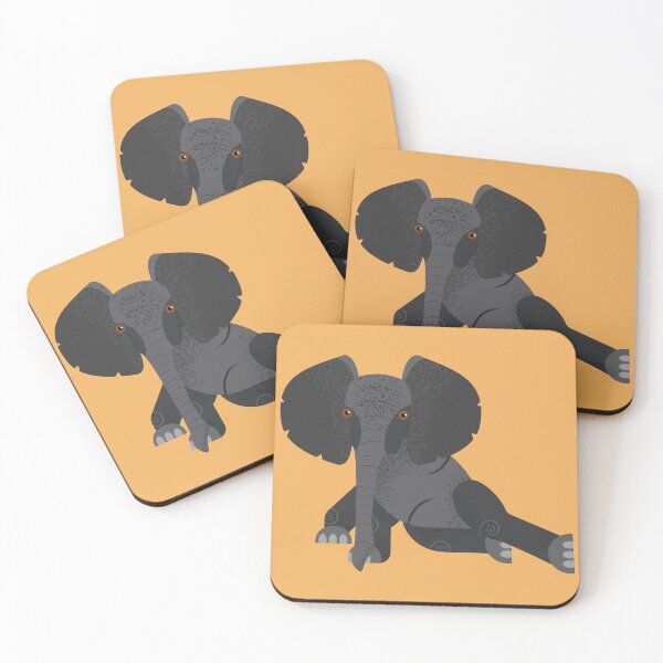 Item preview, African Elephant illustration designed and sold by JelliGraphy.