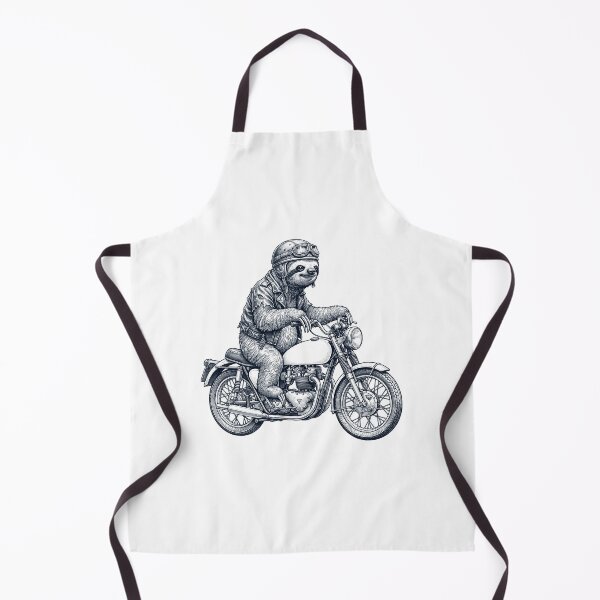 Item preview, Funny Sloth Motorcycle Motorbike Animal Lover designed and sold by dian-rody-crest.