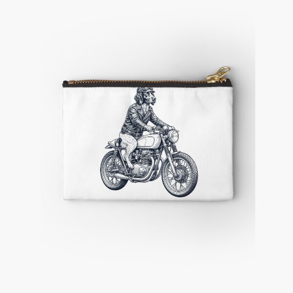 Item preview, Funny Small Munsterlander Pointer Motorcycle Motorbike Dog Lover designed and sold by dian-rody-crest.