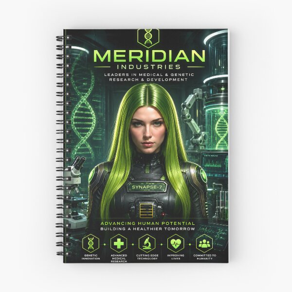 Item preview, The Vanguard Epoch: Meridian Industries Poster #1 designed and sold by Moviebuff91.