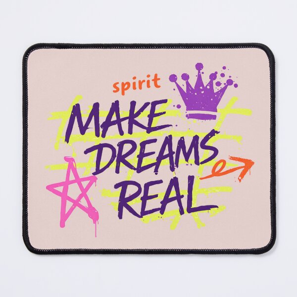 Item preview, Make Dreams Real Graffiti Motivation designed and sold by NosandEdgy.