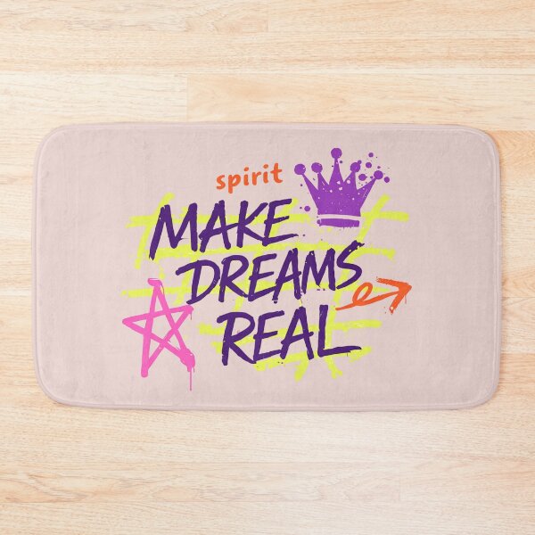 Item preview, Make Dreams Real Graffiti Motivation designed and sold by NosandEdgy.