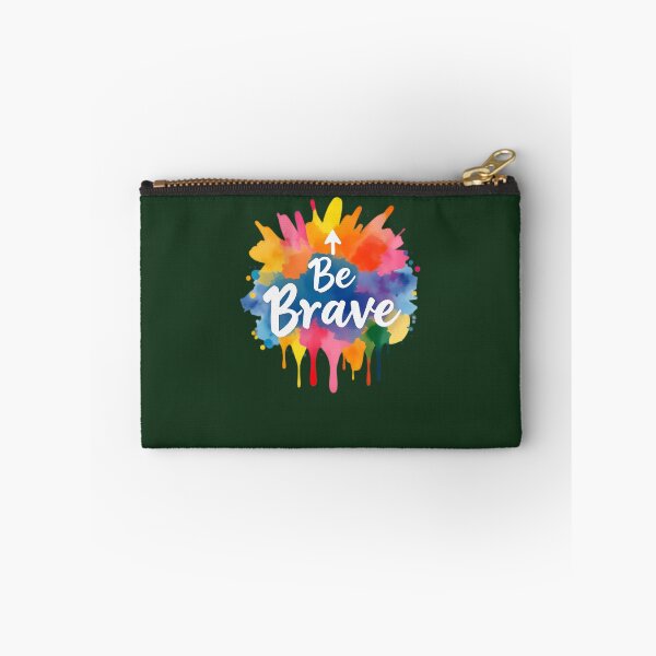 Item preview, Be Brave Watercolor Splash 563 designed and sold by GritBloodline.