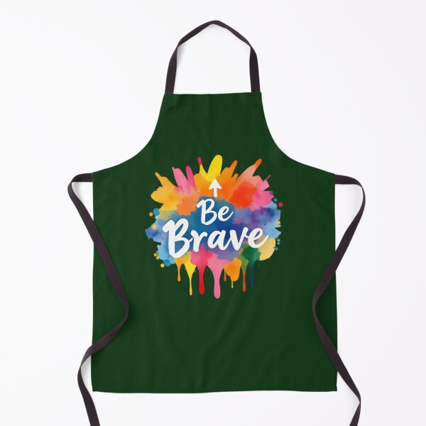 Item preview, Be Brave Watercolor Splash 563 designed and sold by GritBloodline.