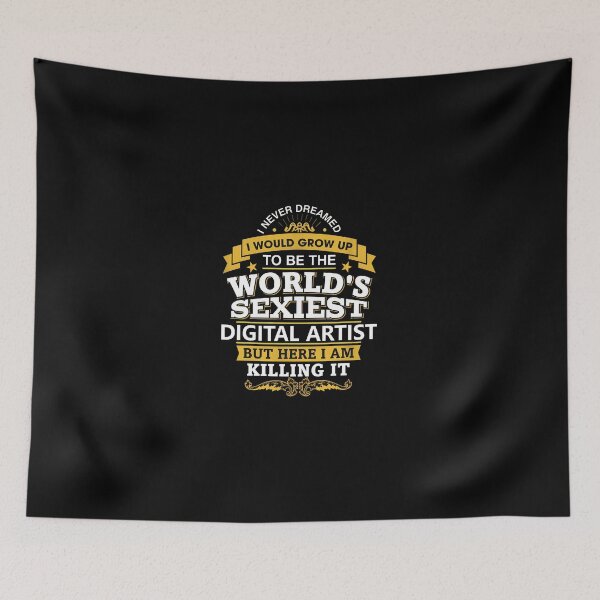 Item preview, World's Sexiest Digital Artist Gift designed and sold by siravoloneg.