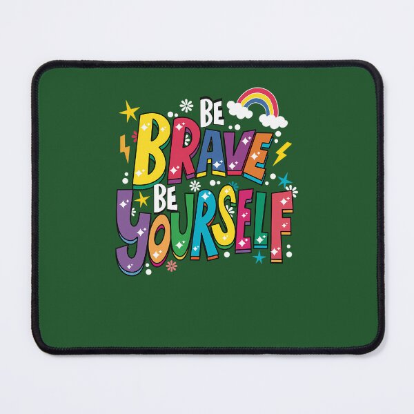 Item preview, Be Brave Watercolor Splash 563 designed and sold by GritBloodline.