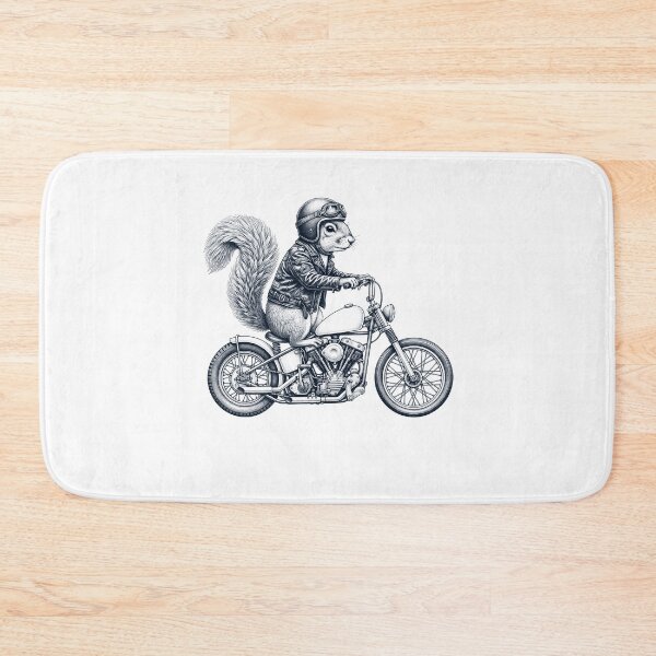Item preview, Funny Squirrel Motorcycle Motorbike Animal Lover designed and sold by dian-rody-crest.