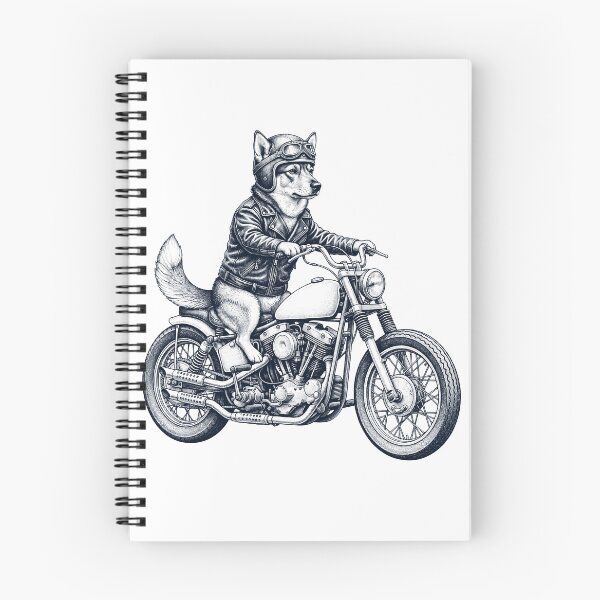 Item preview, Funny Swedish Vallhund Motorcycle Motorbike Dog Lover designed and sold by dian-rody-crest.