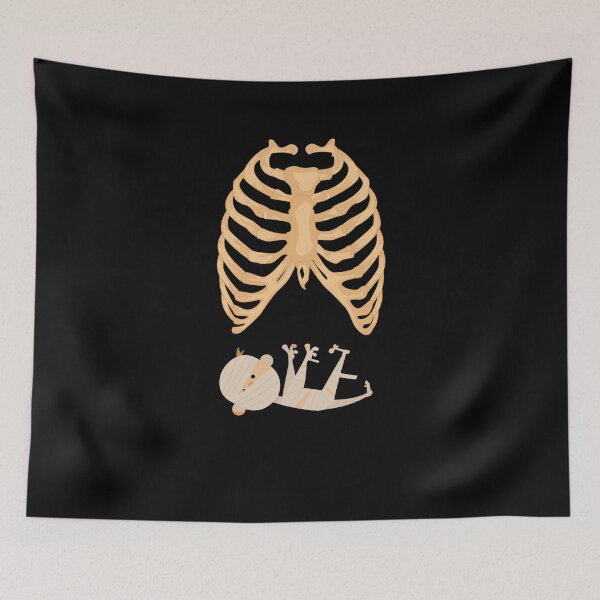 Item preview, Rib Cage Mummy Baby Halloween designed and sold by TomGiantDesigns.