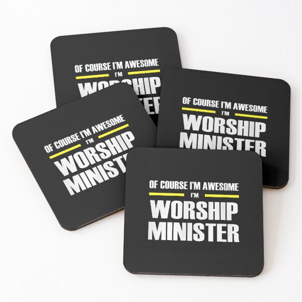 Item preview, Worship Minister Of Course I'm Awesome Funny designed and sold by rodasbu.