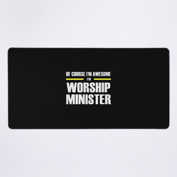 Item preview, Worship Minister Of Course I'm Awesome Funny designed and sold by rodasbu.