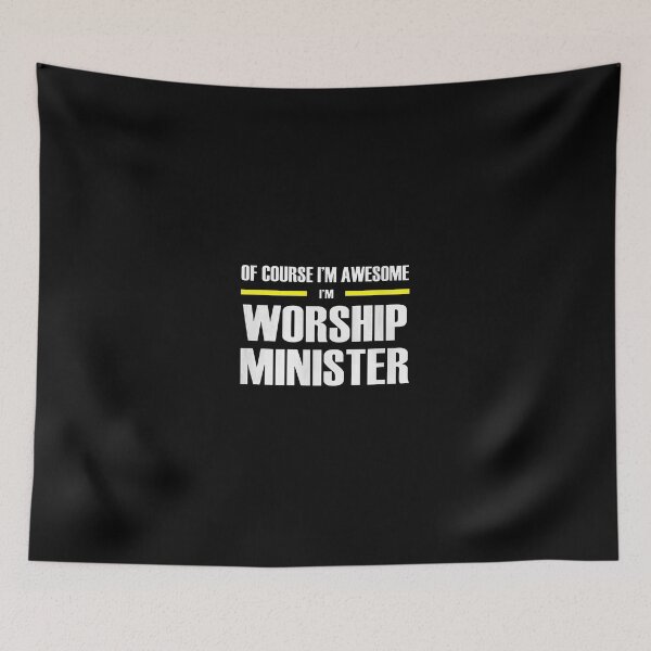 Item preview, Worship Minister Of Course I'm Awesome Funny designed and sold by rodasbu.