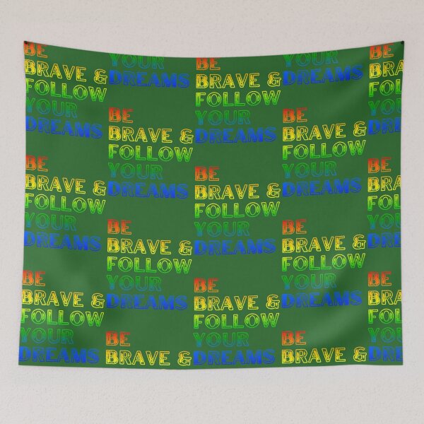 Item preview, Be Brave  Follow Your Dreams Self-Care 175 designed and sold by GritBloodline.