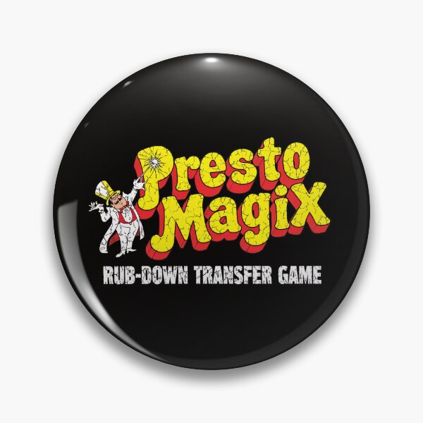 Item preview, Presto Magix Rub-Down Transfer Game Retro Nostalgia  designed and sold by CoconutBoys.