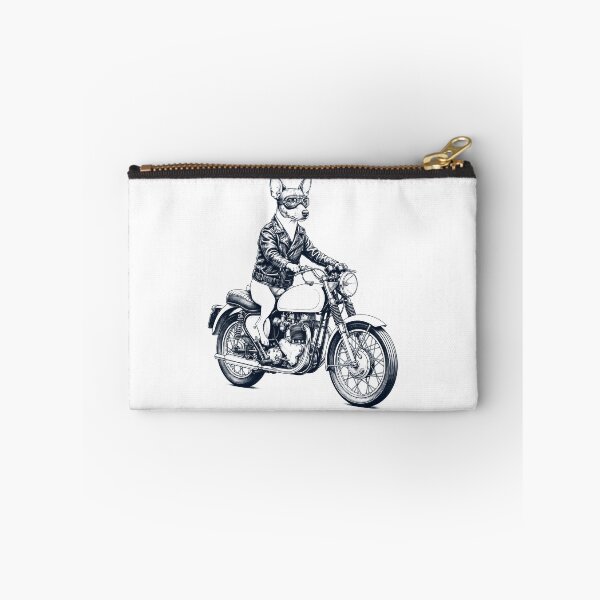 Item preview, Funny Toy Fox Terrier Motorcycle Motorbike Dog Lover designed and sold by dian-rody-crest.