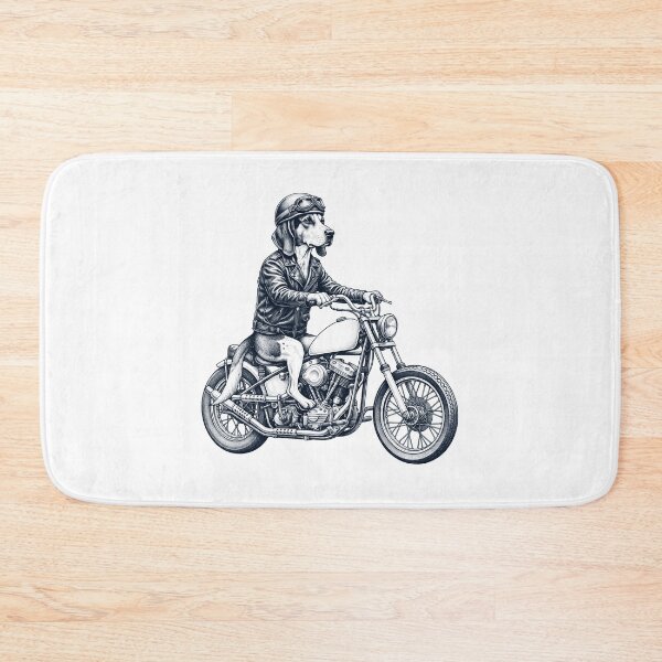 Item preview, Funny Treeing Walker Coonhound Motorcycle Motorbike Dog Lover designed and sold by dian-rody-crest.