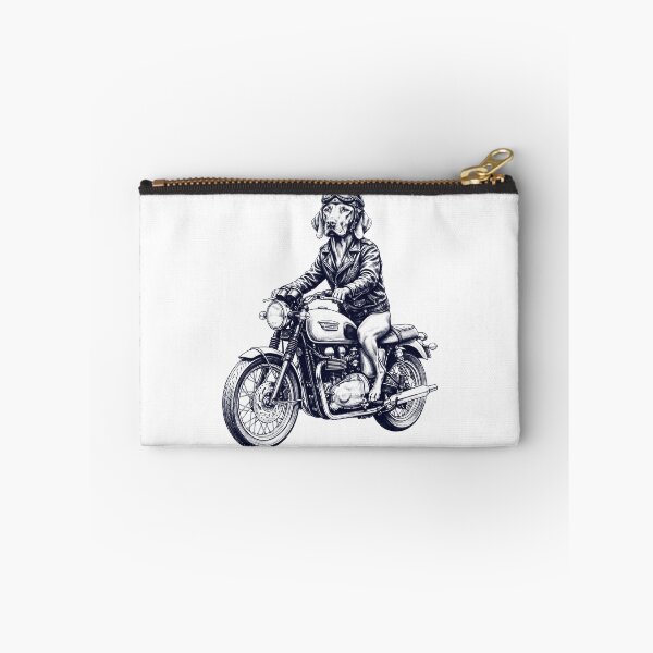 Item preview, Funny Vizsla Motorcycle Motorbike Dog Lover designed and sold by dian-rody-crest.