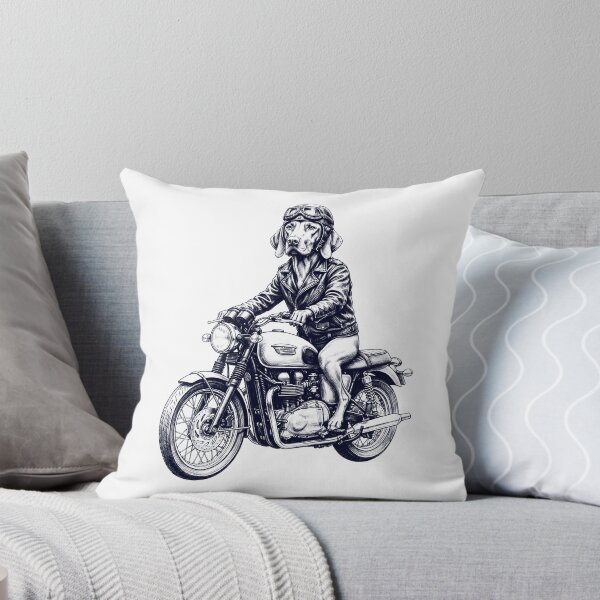 Item preview, Funny Vizsla Motorcycle Motorbike Dog Lover designed and sold by dian-rody-crest.