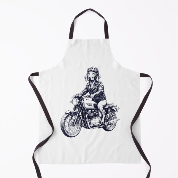Item preview, Funny Vizsla Motorcycle Motorbike Dog Lover designed and sold by dian-rody-crest.