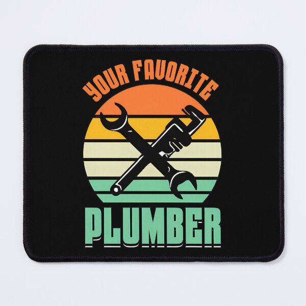 Item preview, Your Favorite Plumber Retro Wrench Sunset Graphic designed and sold by siravoloneg.