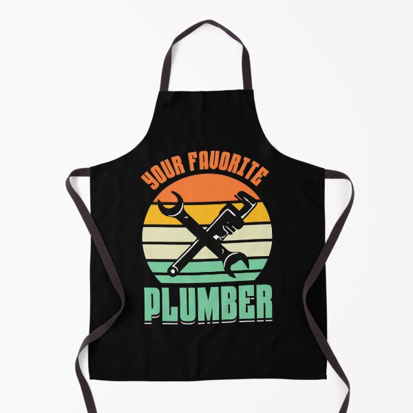 Item preview, Your Favorite Plumber Retro Wrench Sunset Graphic designed and sold by siravoloneg.