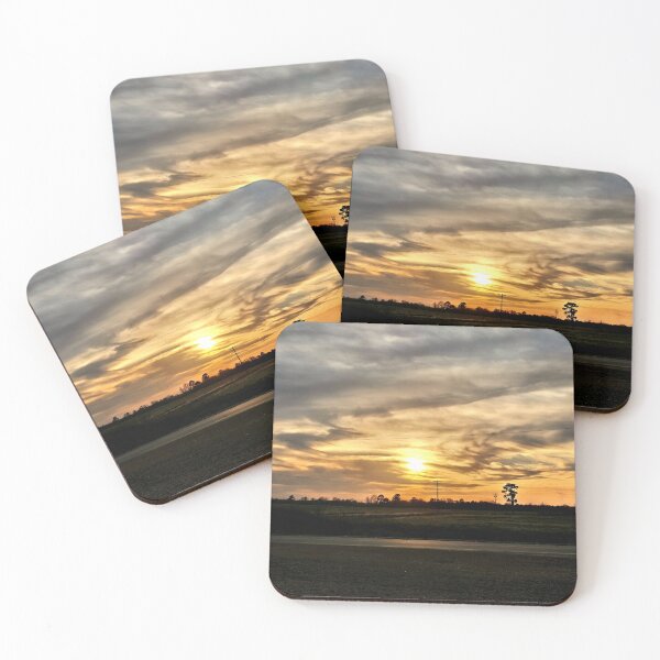 Item preview, Dramatic Sunset Over Countryside designed and sold by Stacey's unpromised.