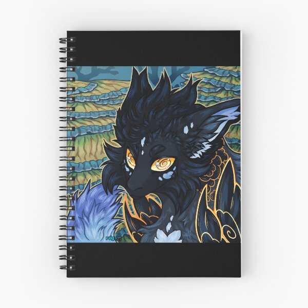 Item preview, Fantasy Creature Illustration with Golden Eyes designed and sold by Catsi-Nook-Art.