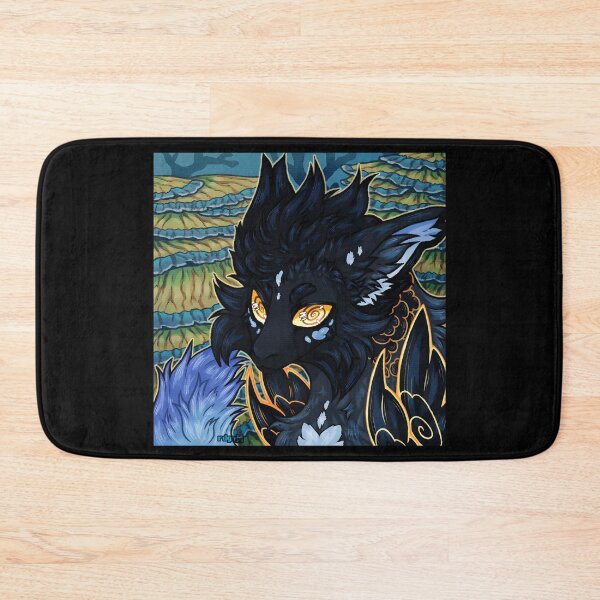 Item preview, Fantasy Creature Illustration with Golden Eyes designed and sold by Catsi-Nook-Art.